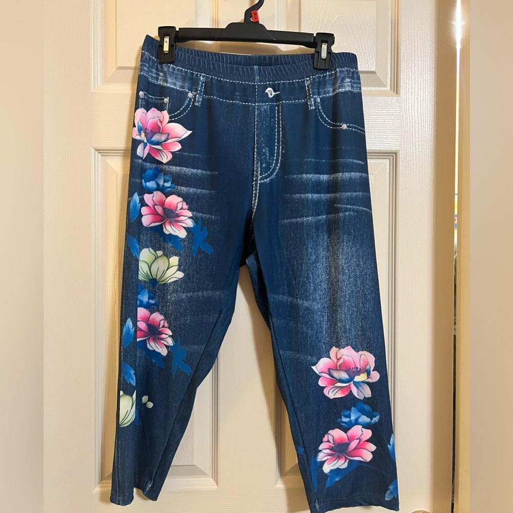 Jean stretchy pants